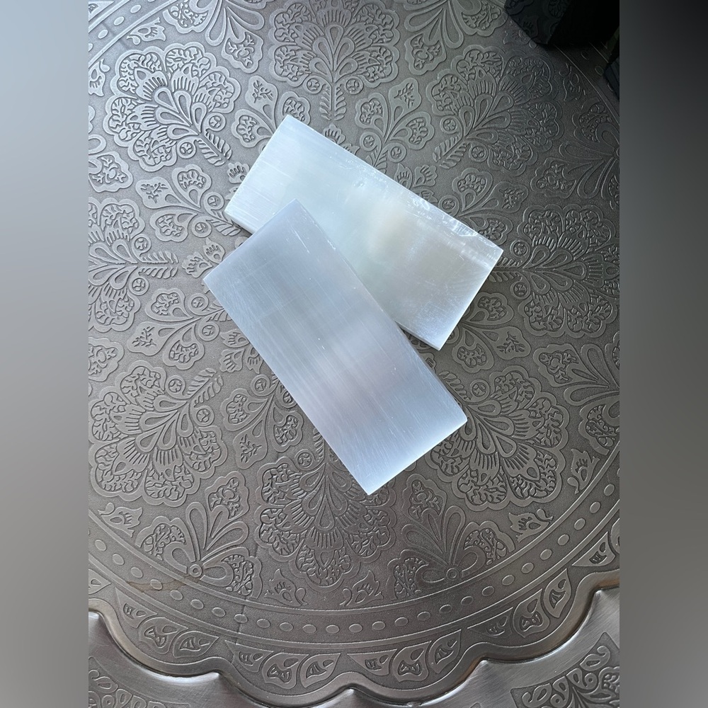 Selenite rectangle small